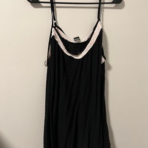 Black and white tank top